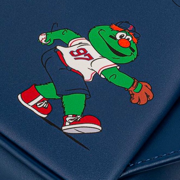 ❤️👹⚾️Loungefly MLB Boston Red Sox Green Monster⚾️👹❤️(have matching wallet) - Picture 5 of 7